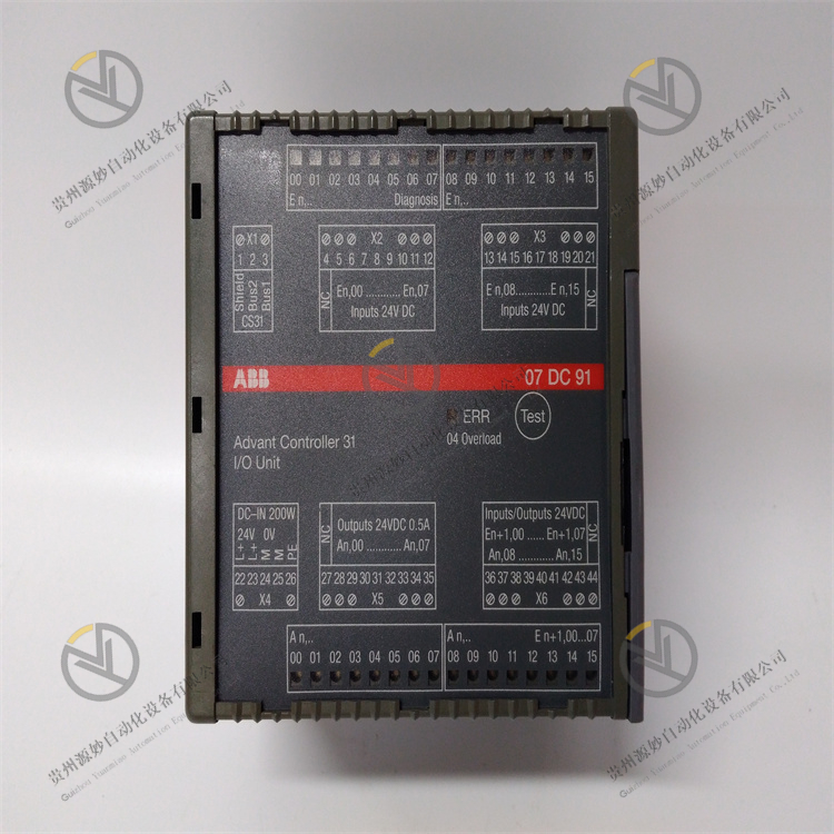 DI810 3BSE008508R1 数字输入 24V 16 通道